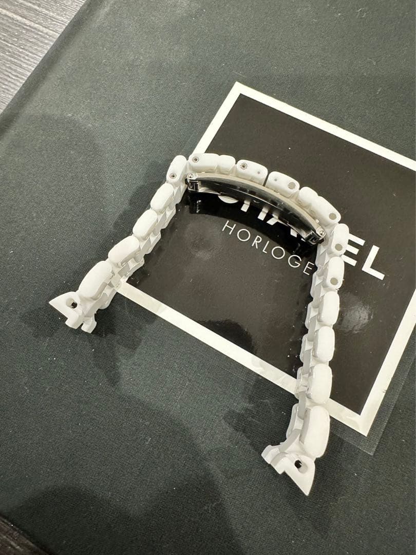 CHANEL J12 41ミリクロノグラフ用　セラミック純正ベルト
