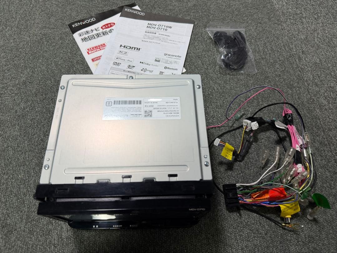 KENWOOD MDV-D710 カーナビ