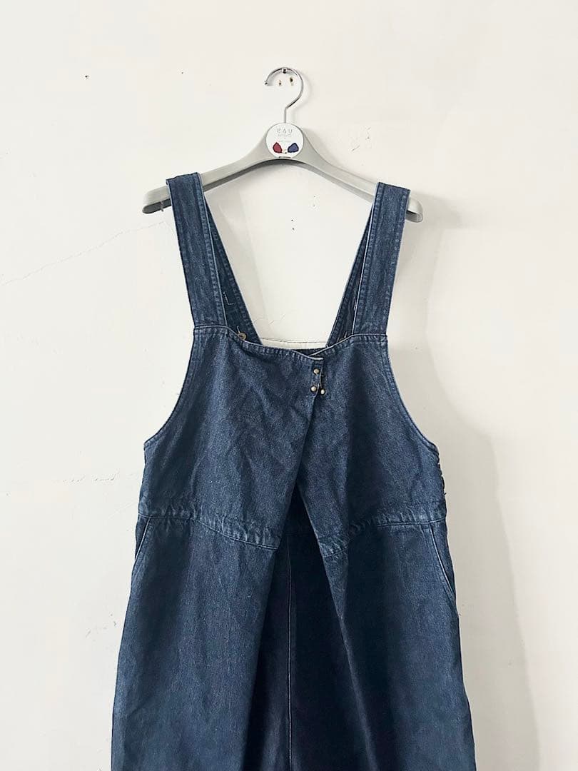 nestRobe　デニム　オーバーオール　コットン　リネン