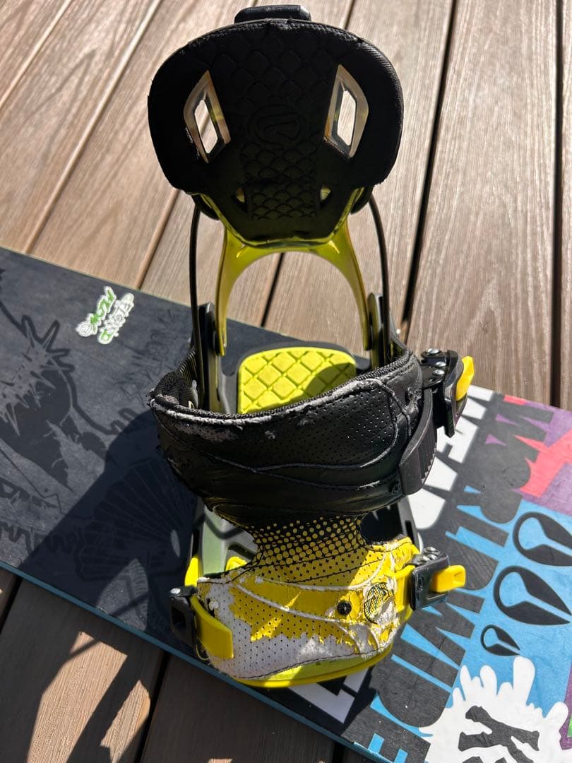 【値下】K2 スノーボード バインディング付きセット