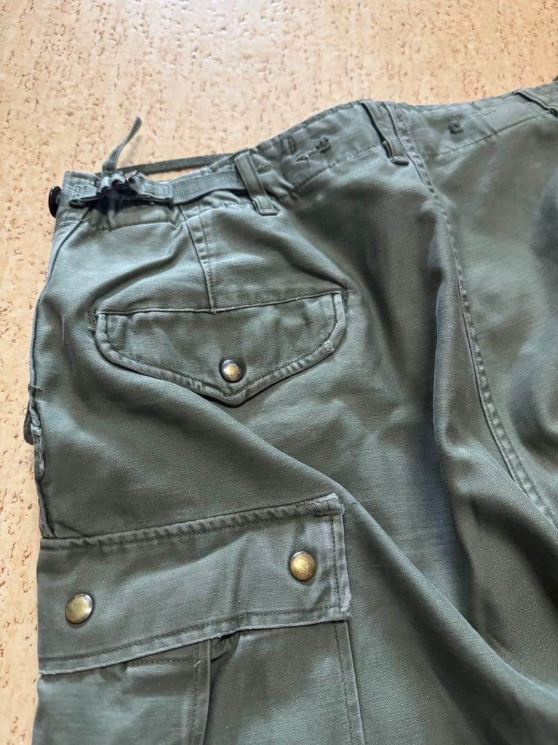 50's U.S.ARMY M-51 剥き出しスナップボタン フィールドパンツ