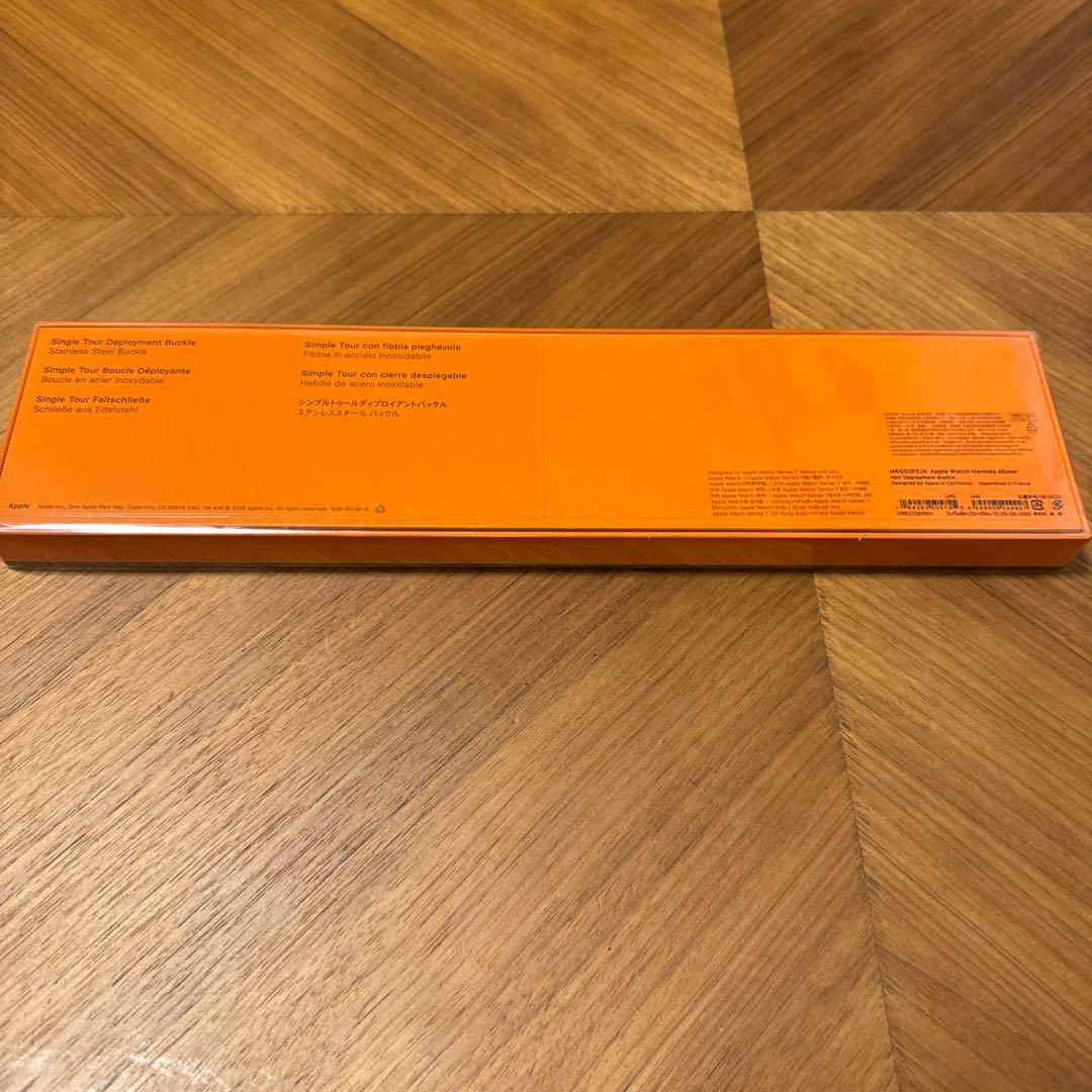 時計 AppleWatch Hermes Noir Deployment Buckle