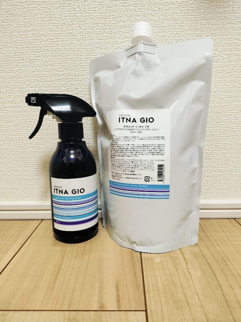 サラメンテ itna GIO　ボトル300ml&詰替え900mlセット