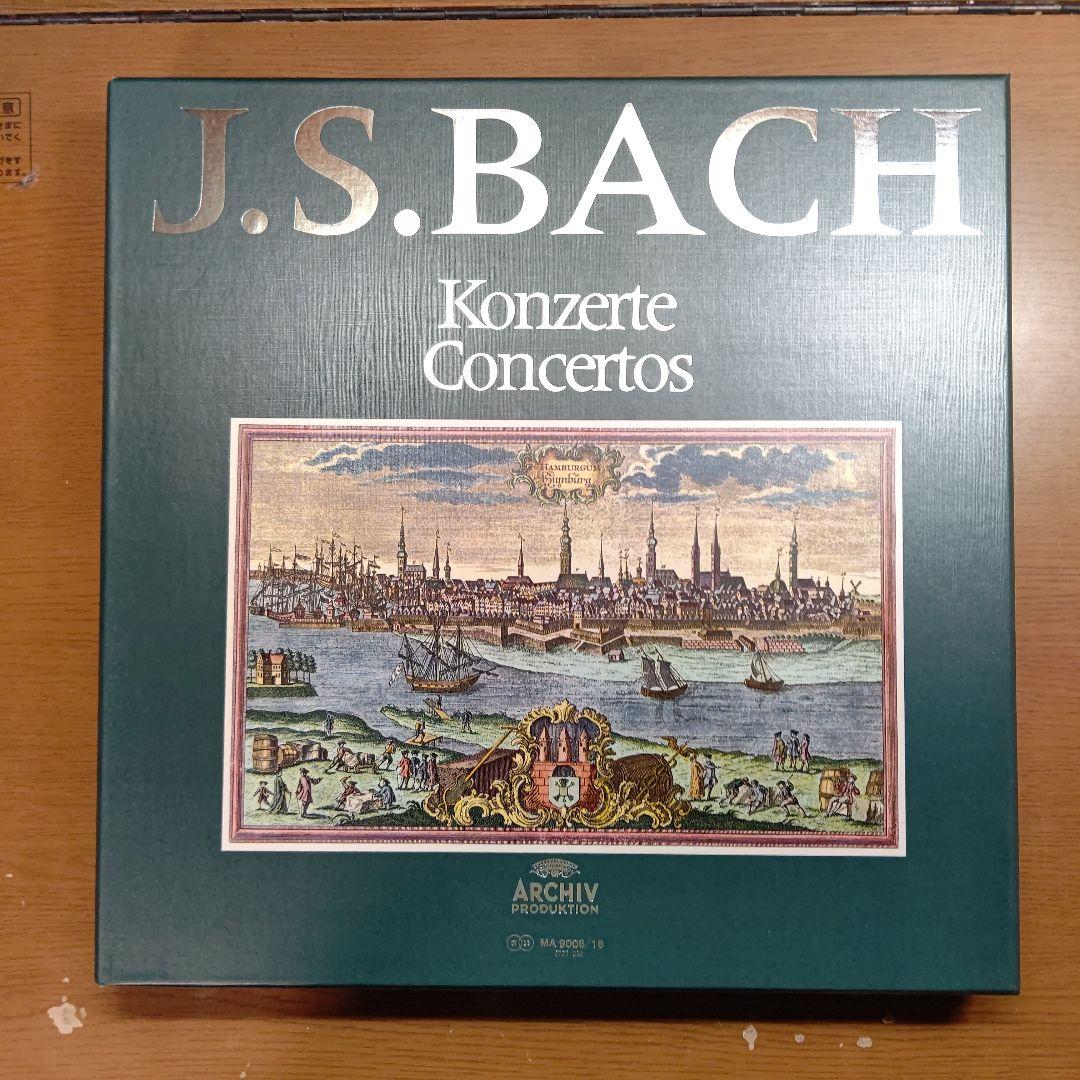 バッハ大全集 ―第5巻 協奏曲 ― ARCHIVレーベル（11枚組レコード）
