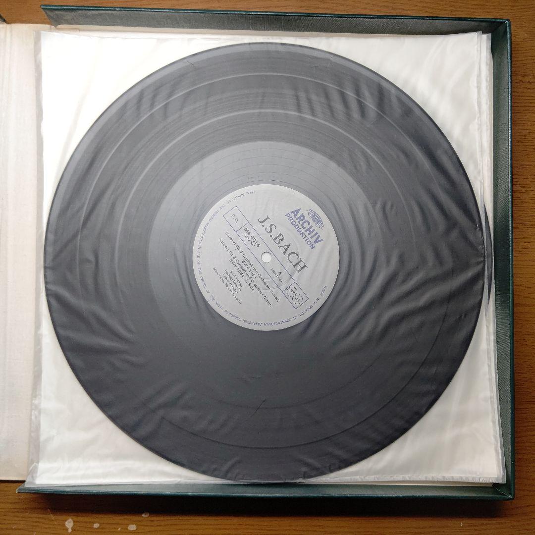 バッハ大全集 ―第5巻 協奏曲 ― ARCHIVレーベル（11枚組レコード）