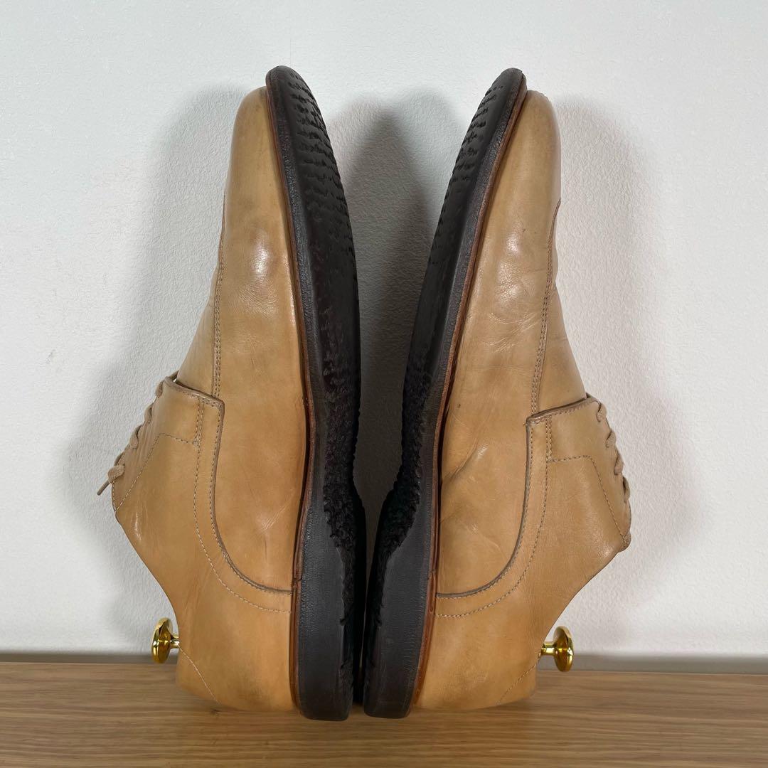 パラブーツ　ビジネスシューズ　革靴　キャメル　9.5