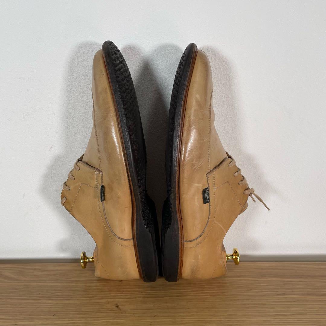 パラブーツ　ビジネスシューズ　革靴　キャメル　9.5