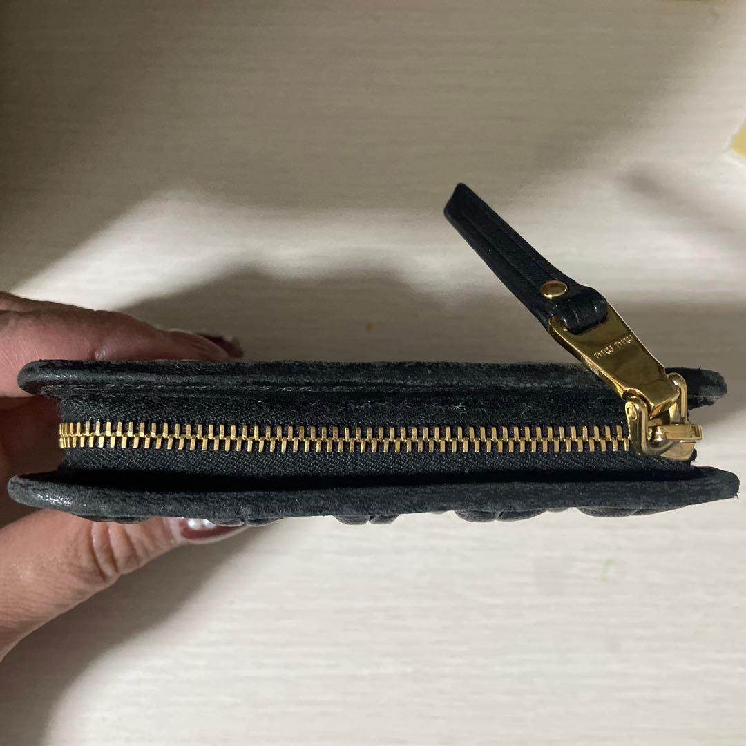 ミュウミュウ ミニウォレットケース 5ML013 MATELASSE