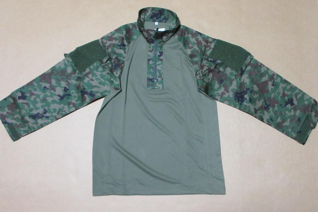 Ｌサイズ陸上自衛隊迷彩のコンバットシャツ（官給品スタイルレプリカ）