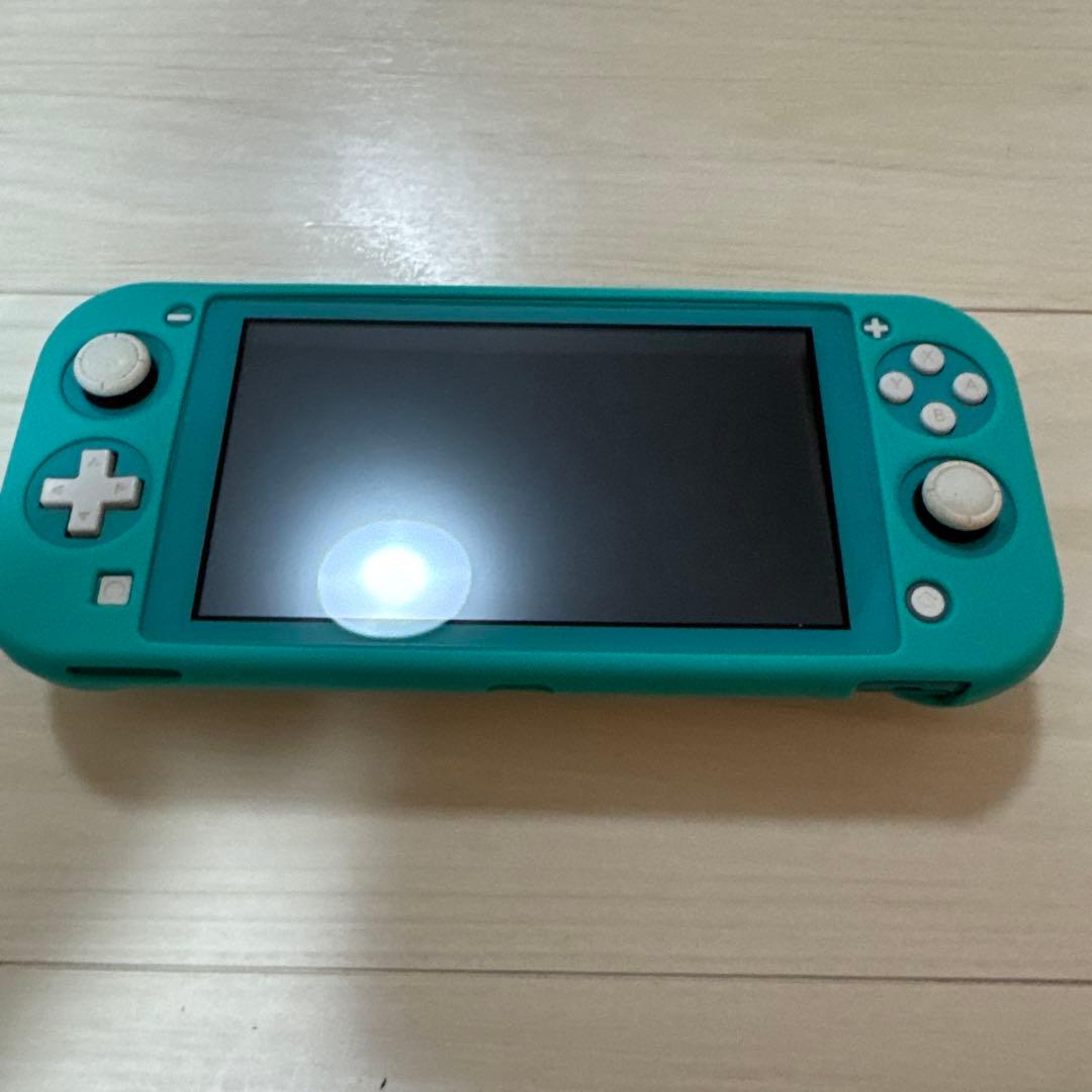 Nintendo Switch Lite ターコイズ 本体カバー有