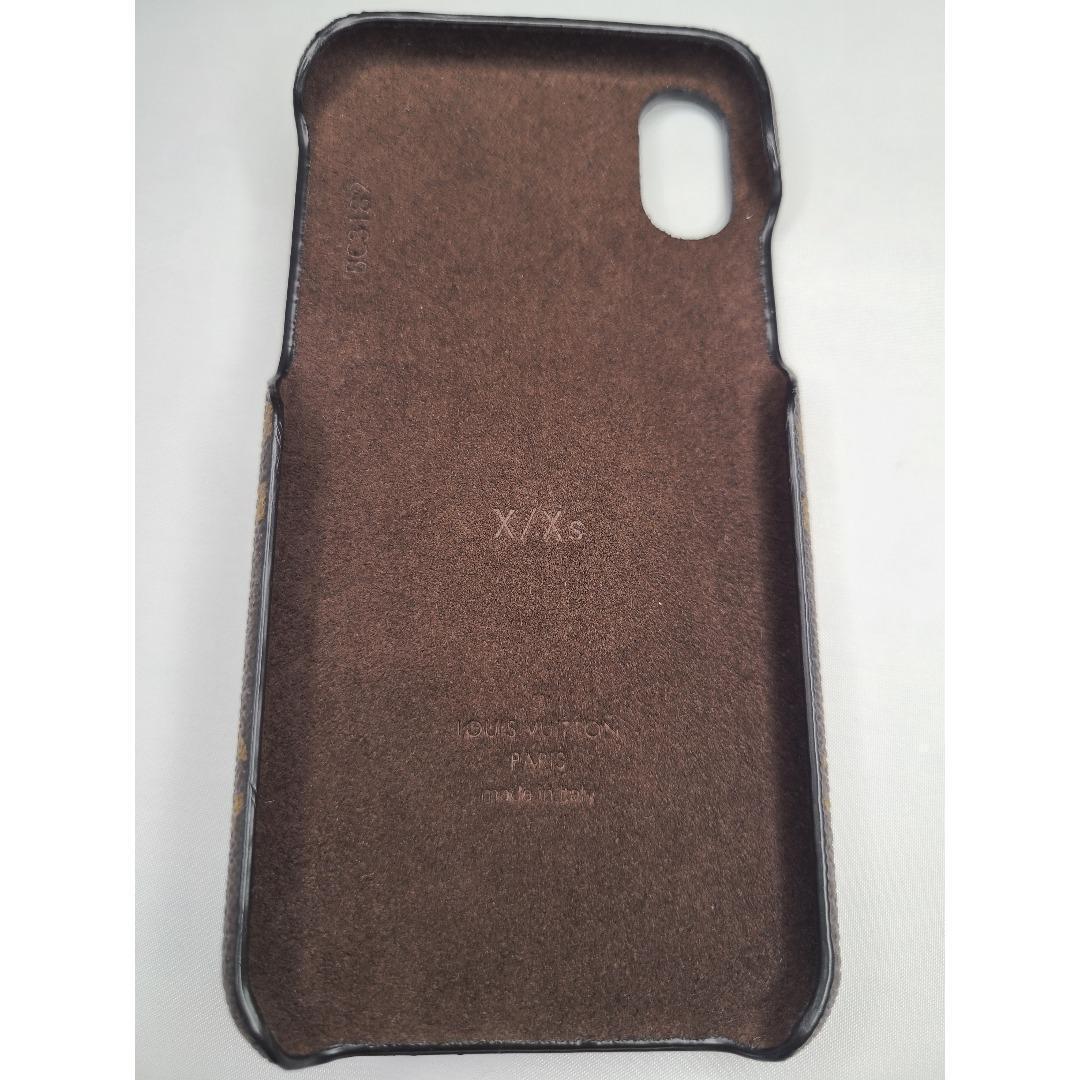 ルイヴィトン モノグラム iPhoneケース X/XS チェーン チャーム