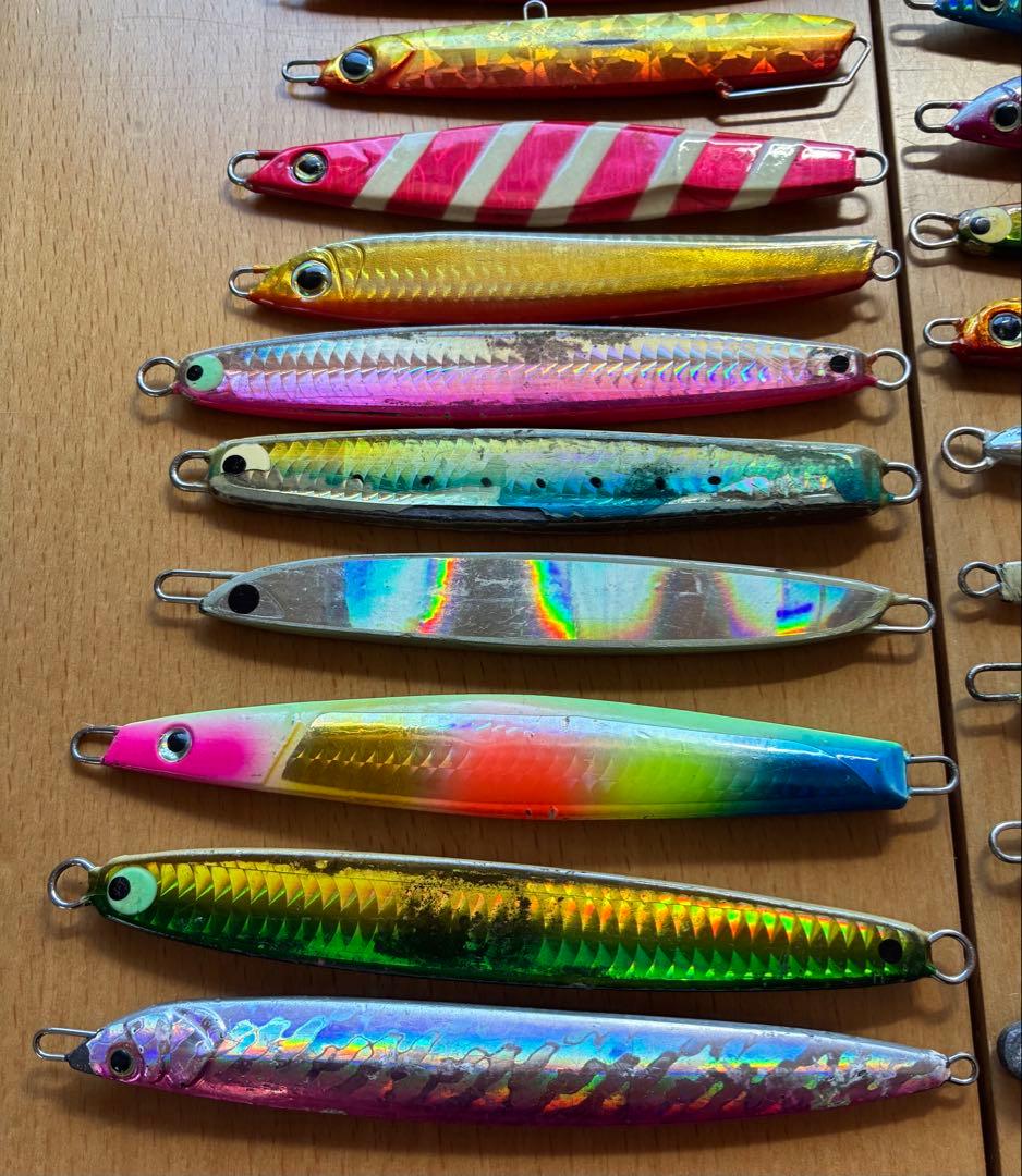 メタルジグ　ジグケース　28本セット　まとめ売り　青物、タチウオ 等