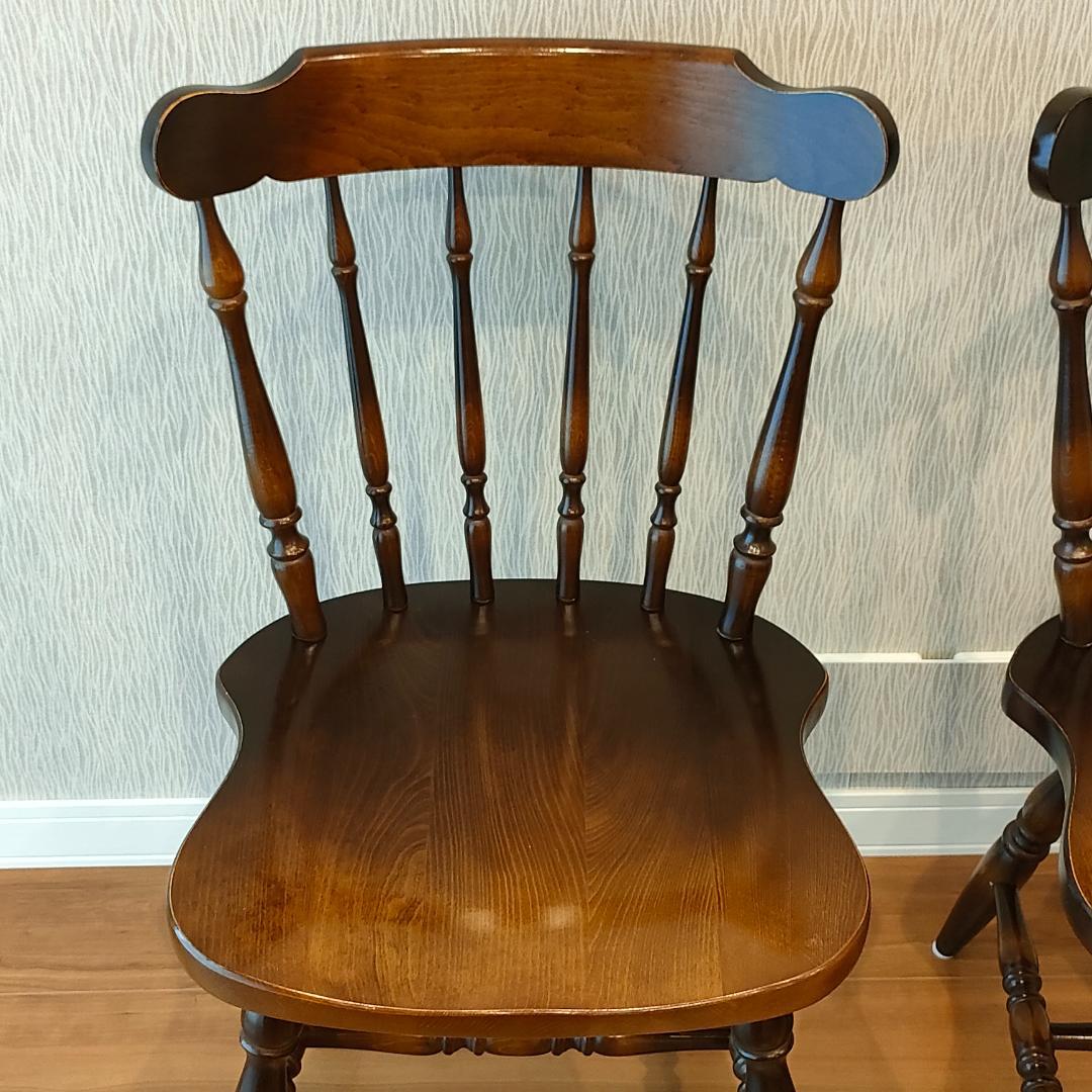 飛騨産業　キツツキ　ウィンザーチェア　2脚セット