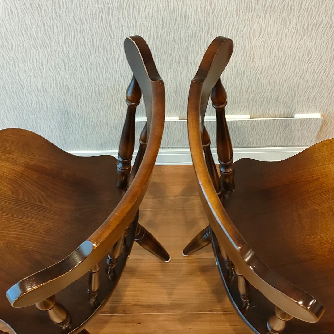 飛騨産業　キツツキ　ウィンザーチェア　2脚セット