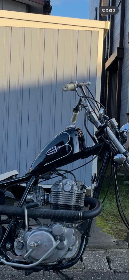 スポーツスター　タンク　社外　ピンスト　チョッパー