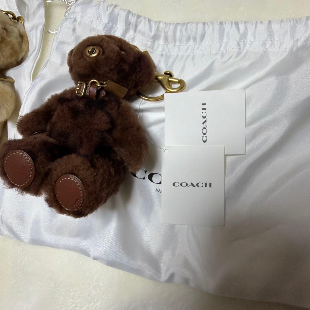 COACH ぬいぐるみストラップ 2色セット
