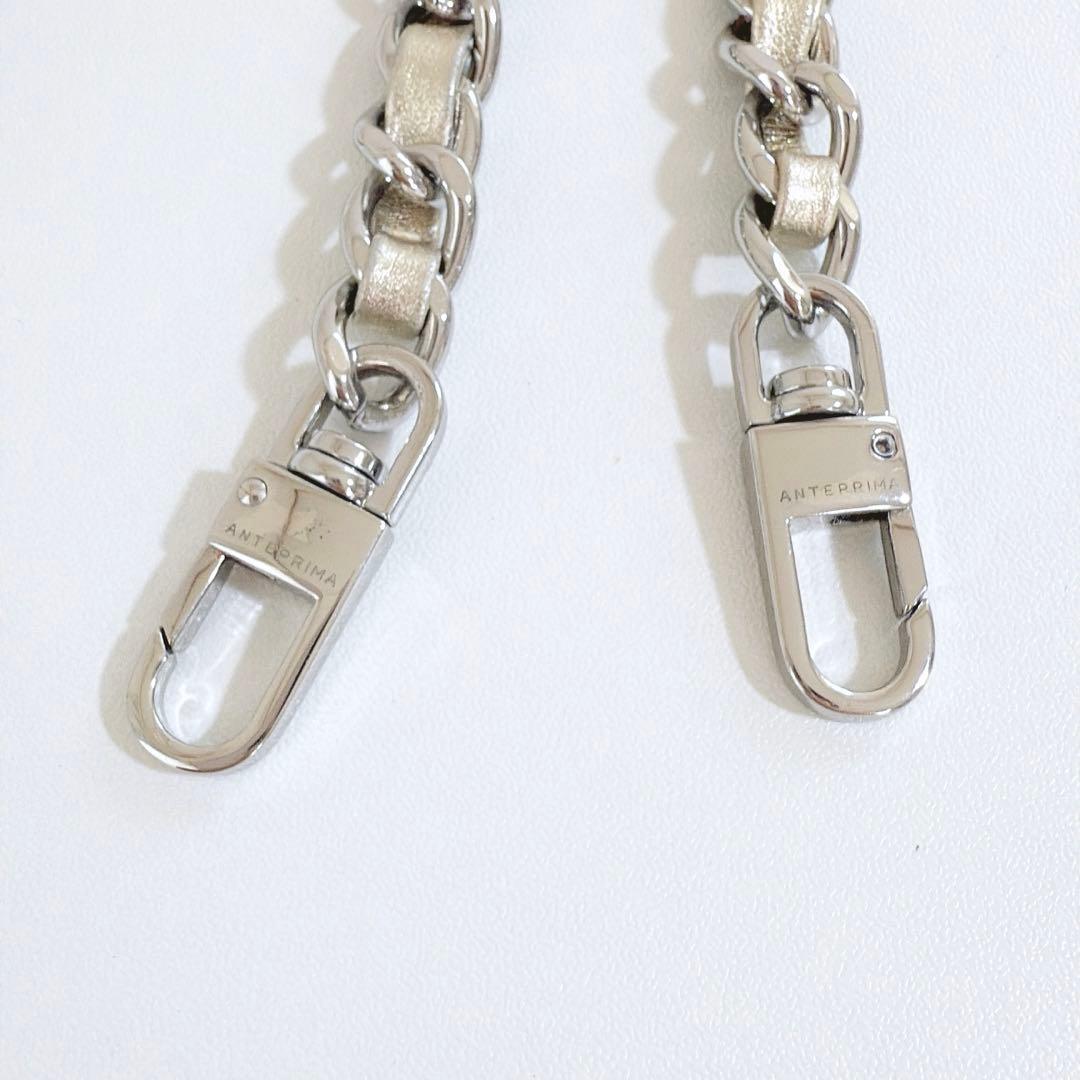 完売品　アンテプリマ　ペルラグリッター　ショルダー　ミディアム　シルバーゴールド