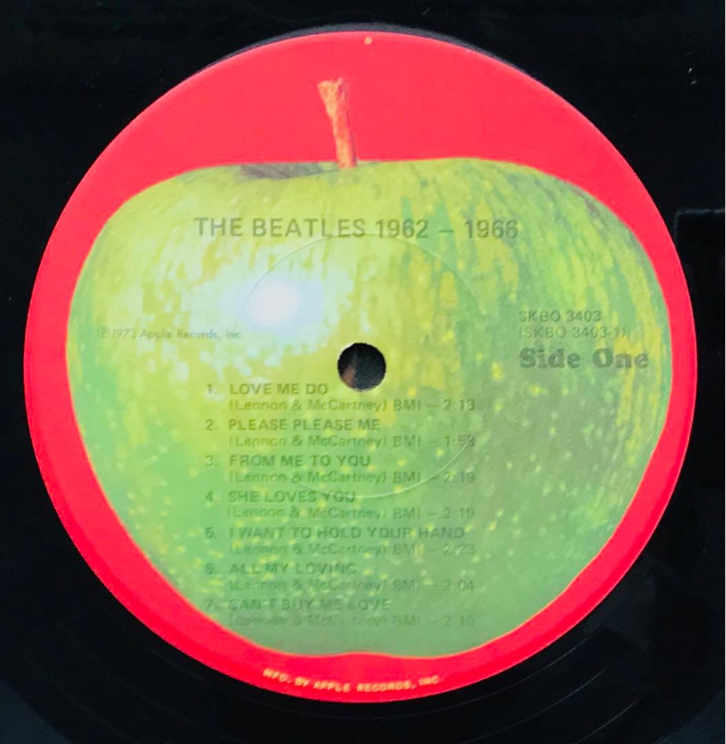 ビートルズ/青盤 赤盤　2タイトル、4枚セット！　オリジナル盤　入手困難！