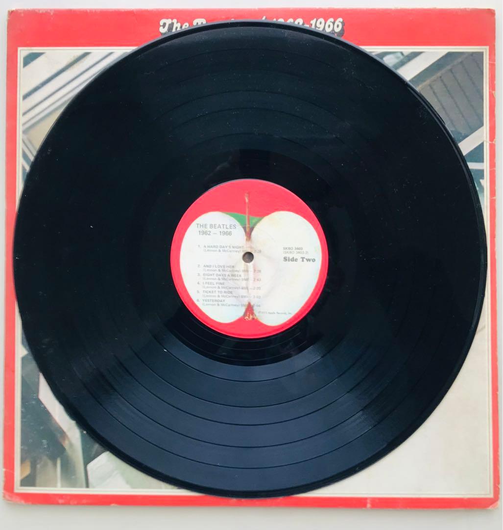 ビートルズ/青盤 赤盤　2タイトル、4枚セット！　オリジナル盤　入手困難！