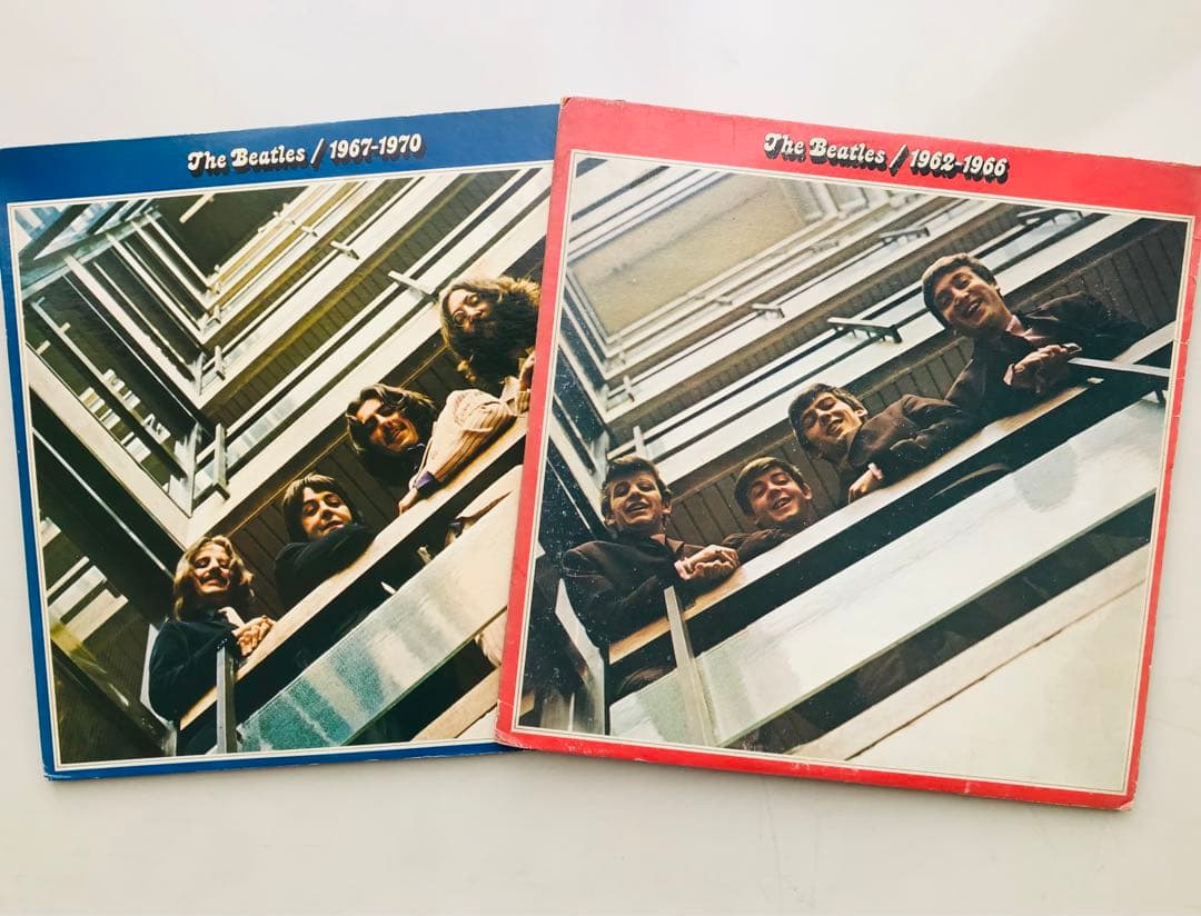 ビートルズ/青盤 赤盤　2タイトル、4枚セット！　オリジナル盤　入手困難！