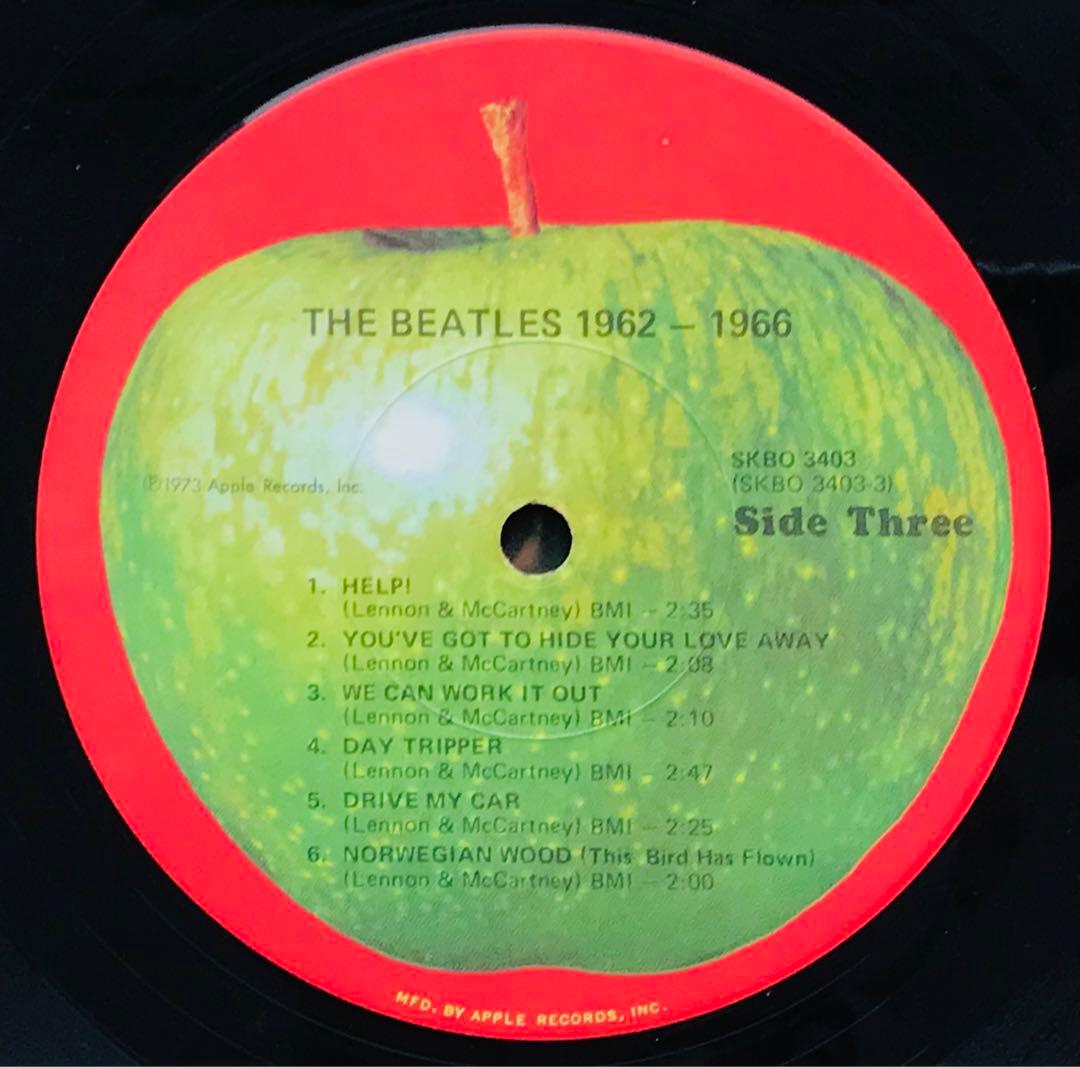 ビートルズ/青盤 赤盤　2タイトル、4枚セット！　オリジナル盤　入手困難！