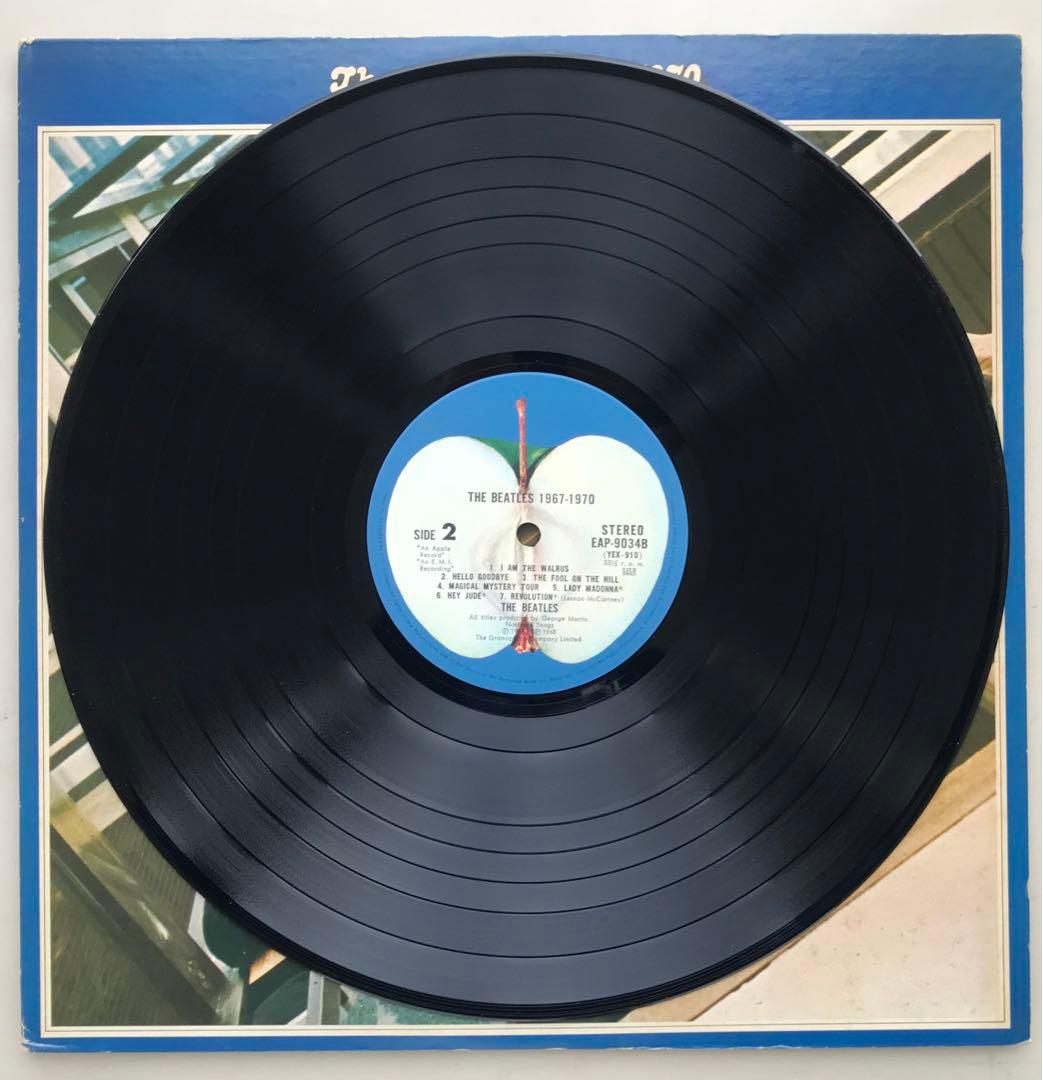 ビートルズ/青盤 赤盤　2タイトル、4枚セット！　オリジナル盤　入手困難！