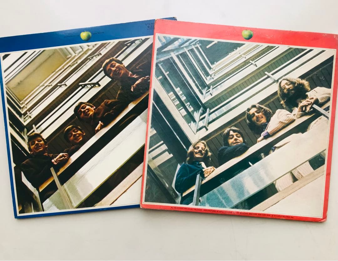 ビートルズ/青盤 赤盤　2タイトル、4枚セット！　オリジナル盤　入手困難！