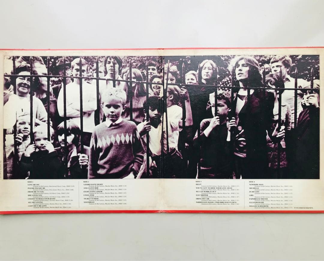 ビートルズ/青盤 赤盤　2タイトル、4枚セット！　オリジナル盤　入手困難！