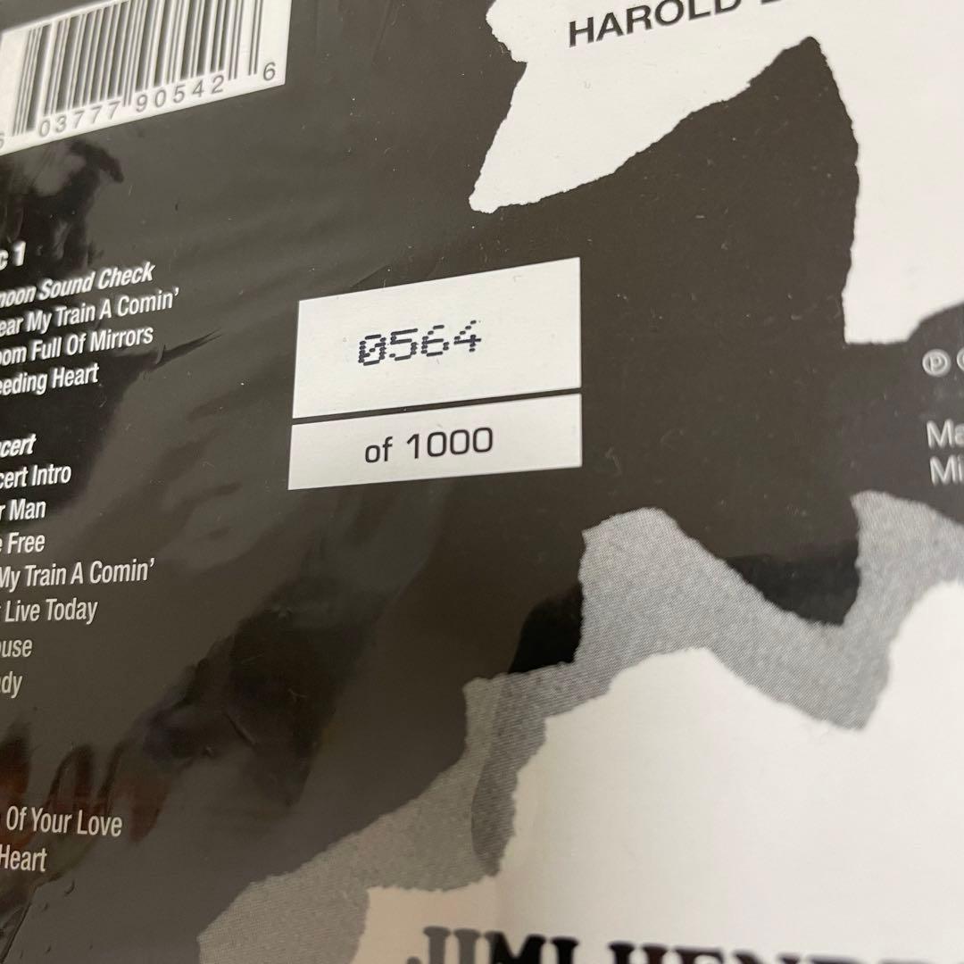 ジミ・ヘンドリックス ロイヤルアルバートホール69 ライブCD シリアル入り.