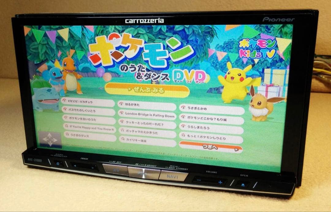 最高峰サイバーナビAVIC-ZH0009. 地図2025年更新済最新オービス