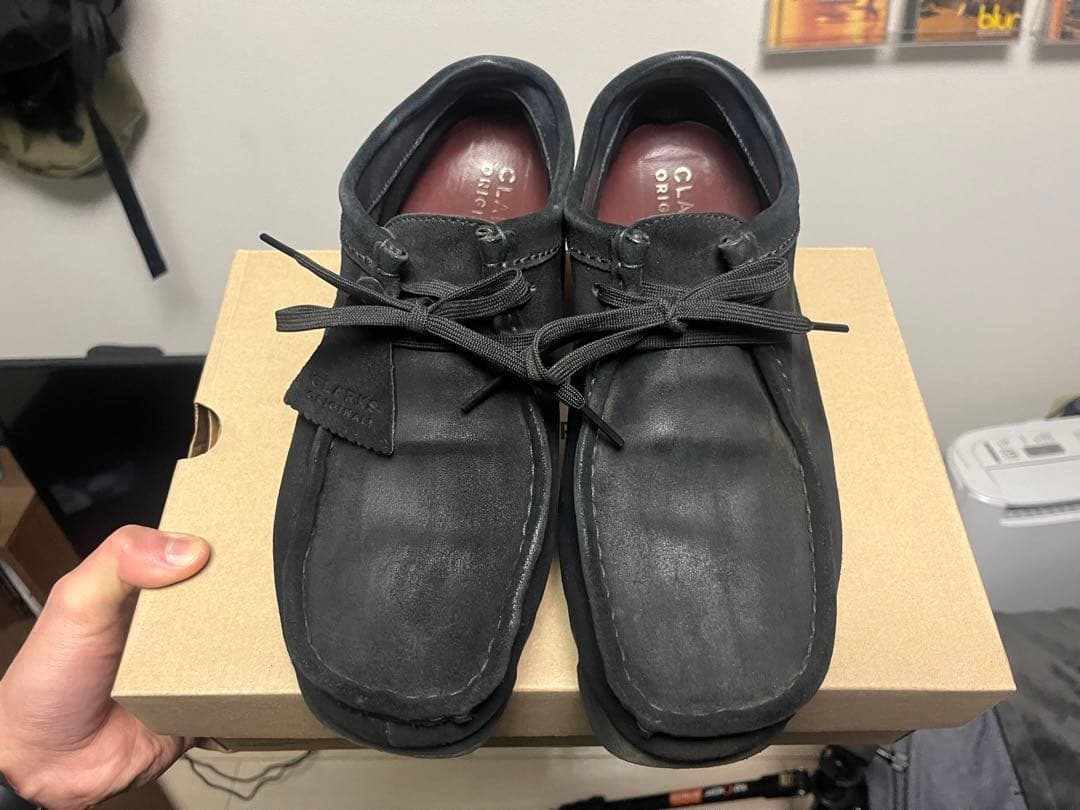 靴 CLARKS Originals wallabee GTX