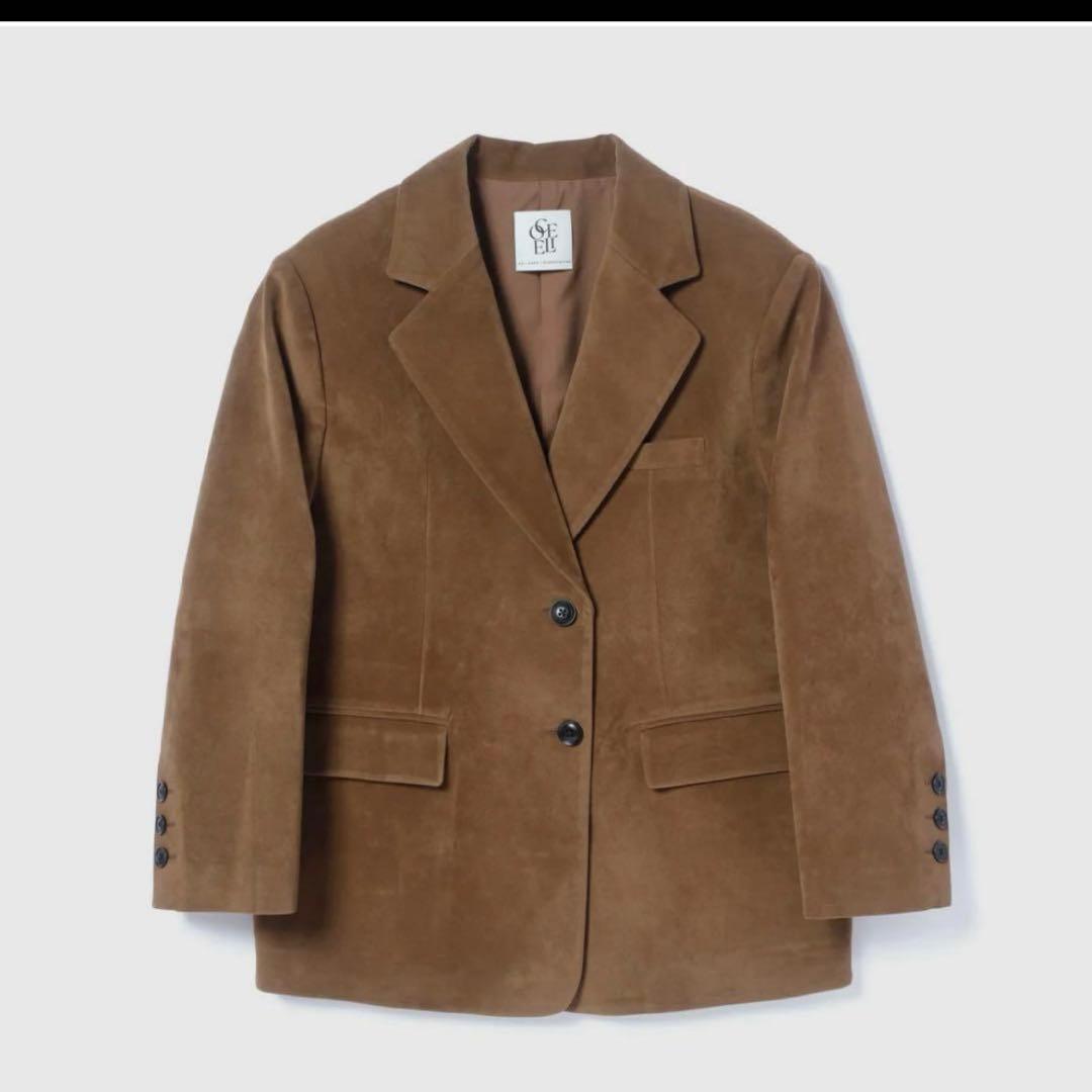 searoomlynn COELIE スエードライクオーバージャケット