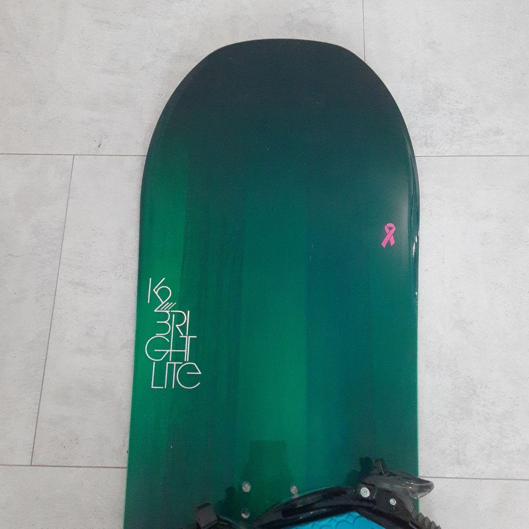 K2 BRIGHT LITE 138cm スノーボードセット ビンディング付き