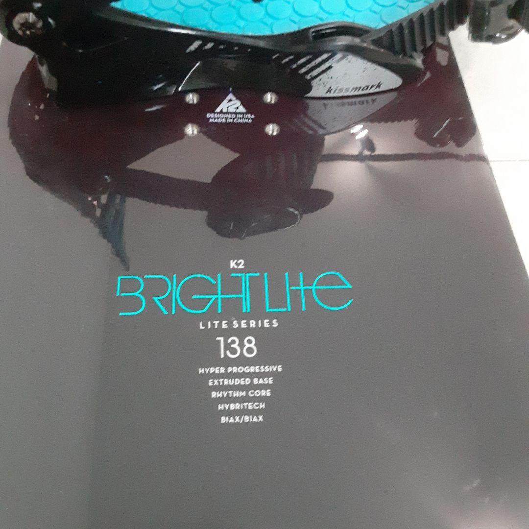 K2 BRIGHT LITE 138cm スノーボードセット ビンディング付き