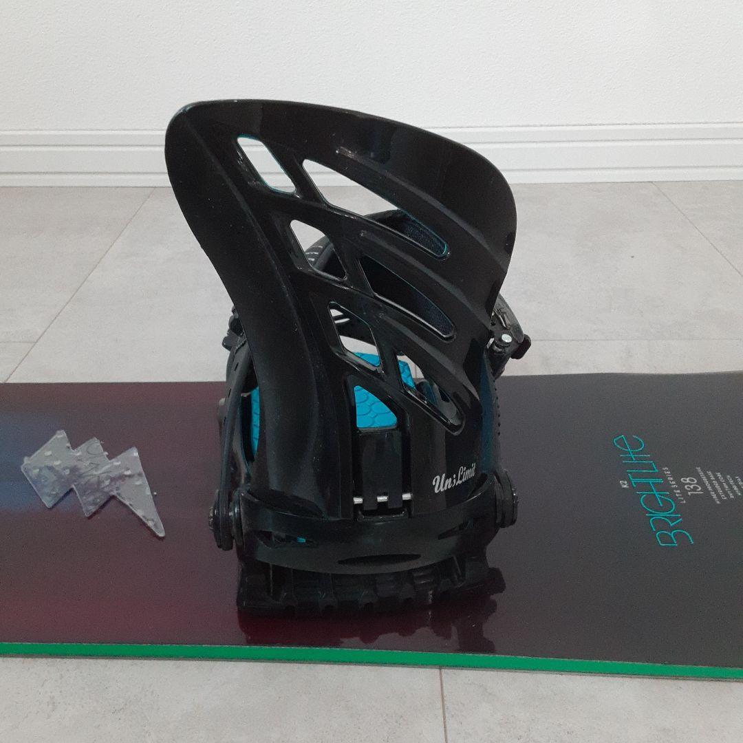 K2 BRIGHT LITE 138cm スノーボードセット ビンディング付き