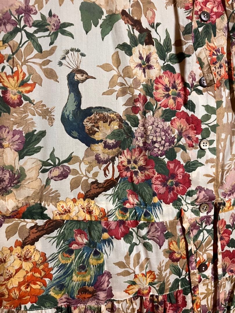 Jane Marple キャンバーウェルピーコックドレス