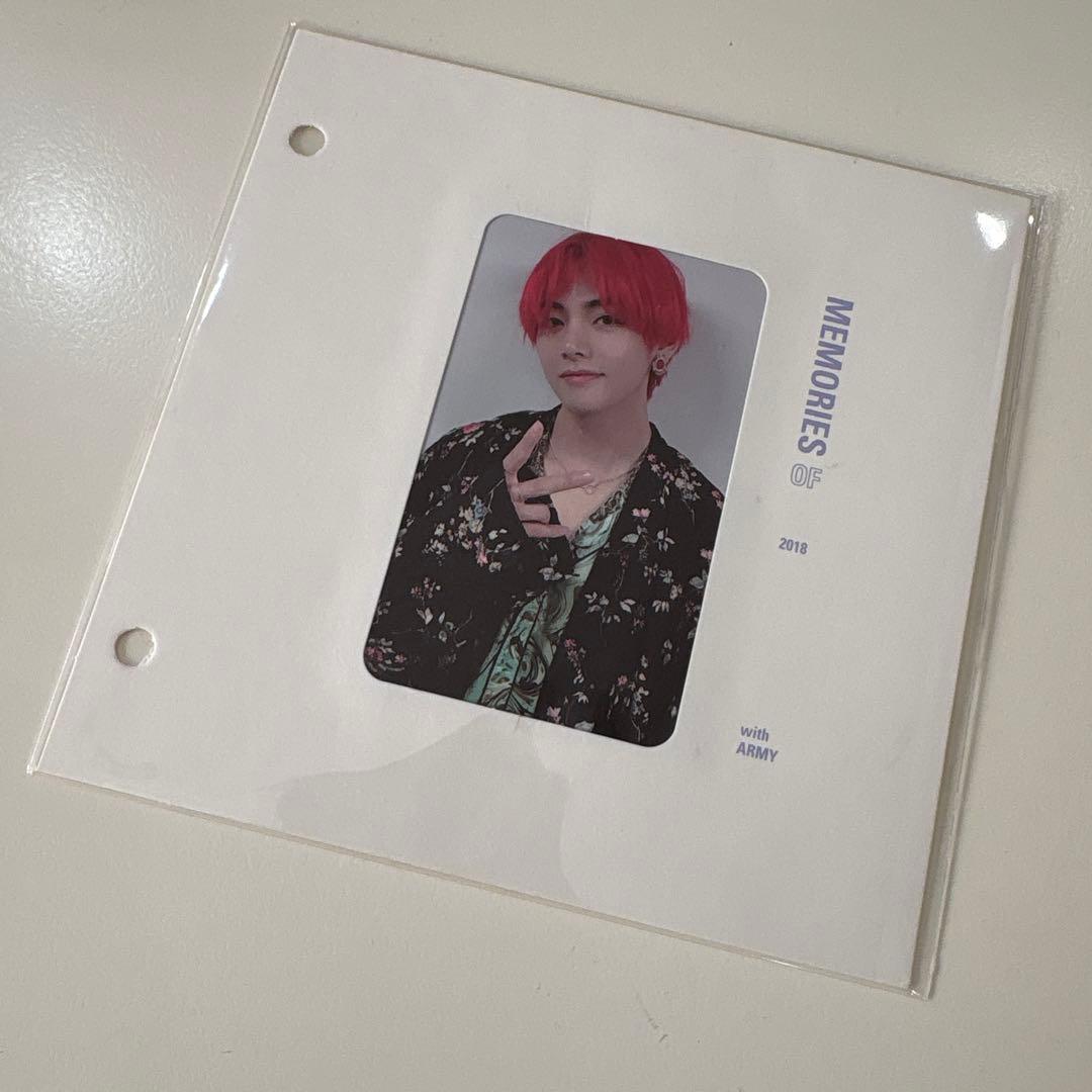 MEMORIES 2018 トレカ テヒョン Blu-ray
