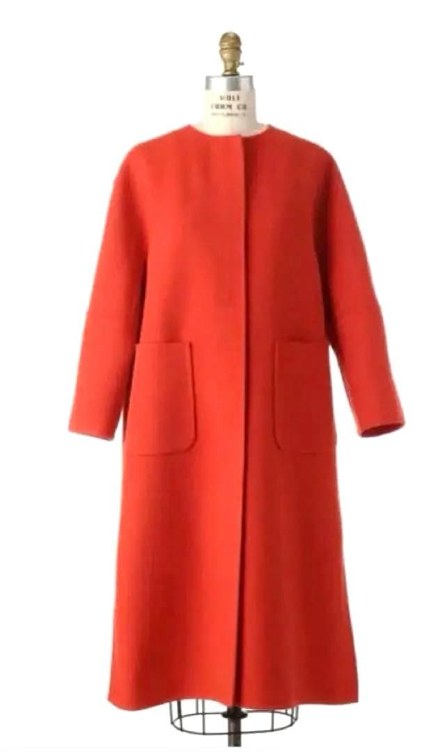 【Drawer】即完売したウールカシミヤ ノーカラーコート