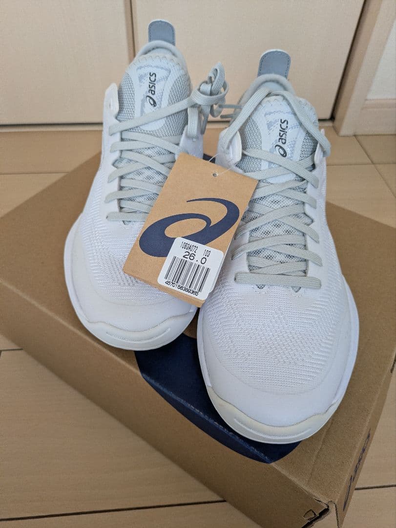 asics GLIDE NOVA FF 3 26.0cm ホワイト/グレー