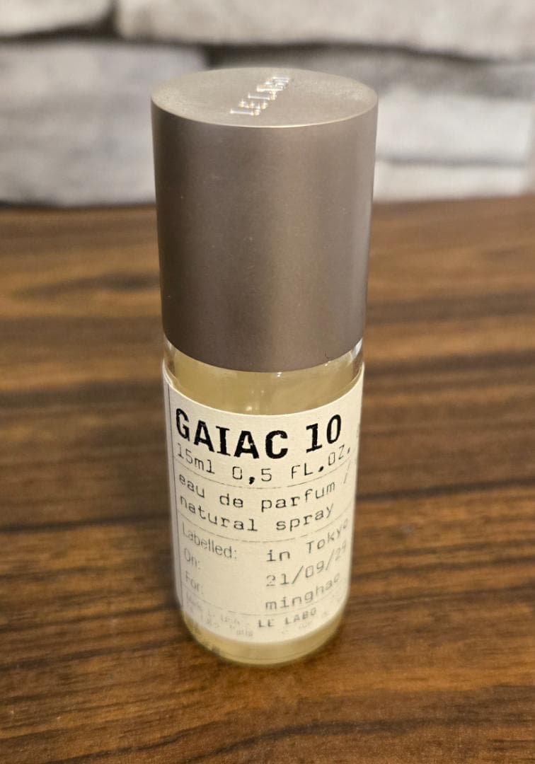 LE LABO GAIAC 10 15ml 香水