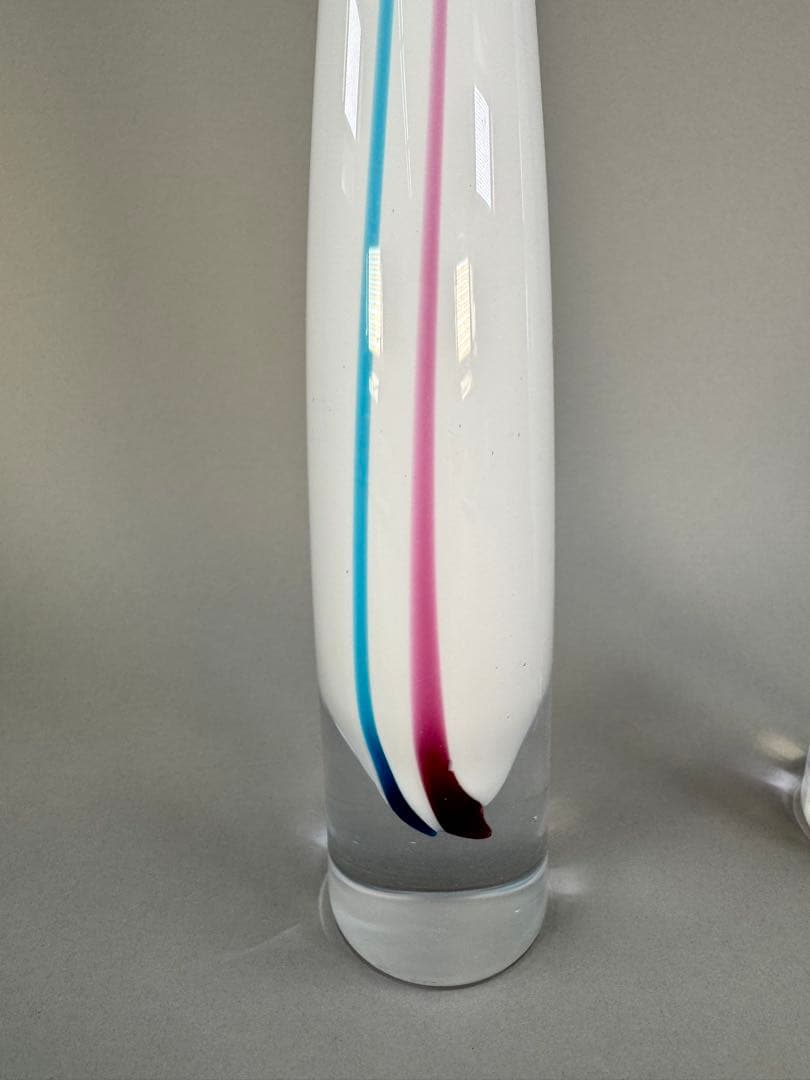 いけばな　池坊　草月　小原流　哨子 ガラス花器　花瓶　高さ54cm