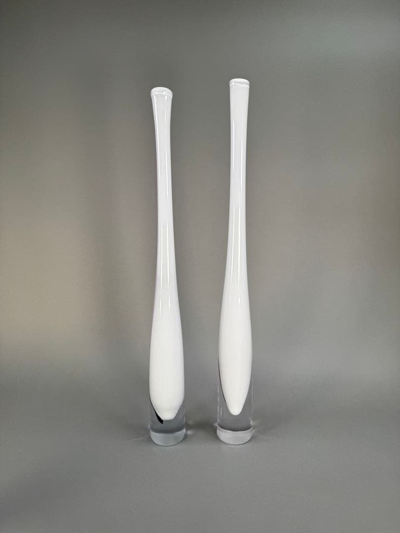 いけばな　池坊　草月　小原流　哨子 ガラス花器　花瓶　高さ54cm