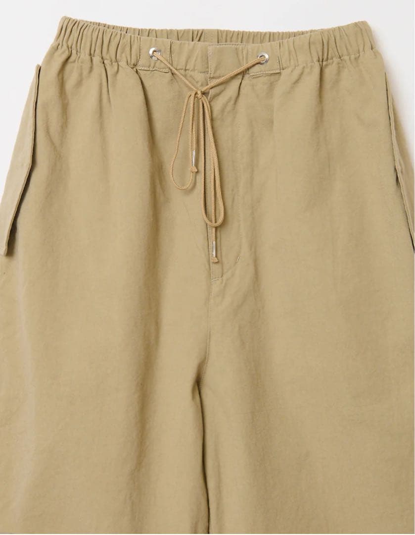 SHISHIKUI パラシュートパンツ　グレージュ