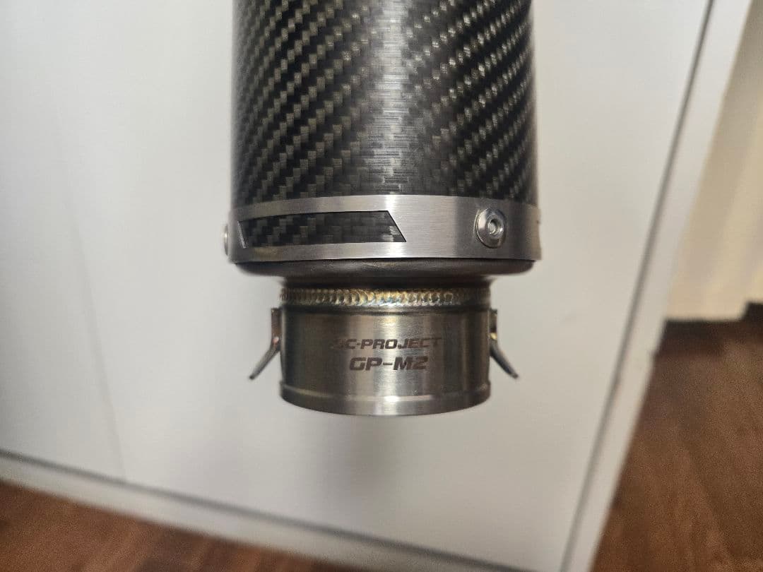 SC-PROJECT GP-M2 ツイン スリップオンサイレンサー 60.5mm