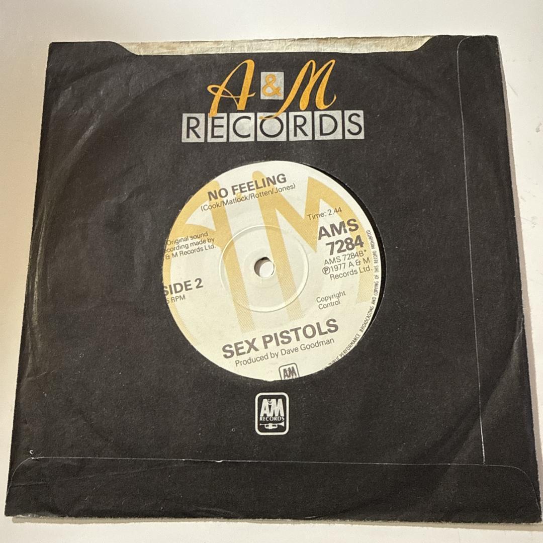 Sex Pistols☆A&M 発禁 UK REPRO 7″☆鬼クソ激レア盤