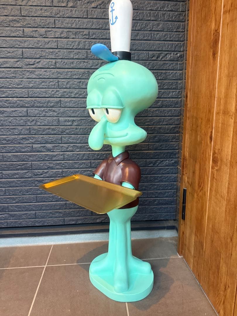 スポンジボブ　イカルゴ　置き物　オブジェ　★24時間以内発送★ ★最終値下げ★