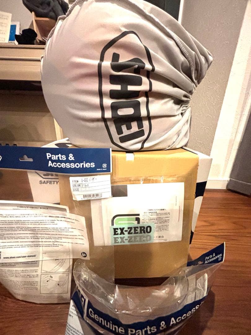 SHOEI EX-ZEROフルフェイスヘルメット XL