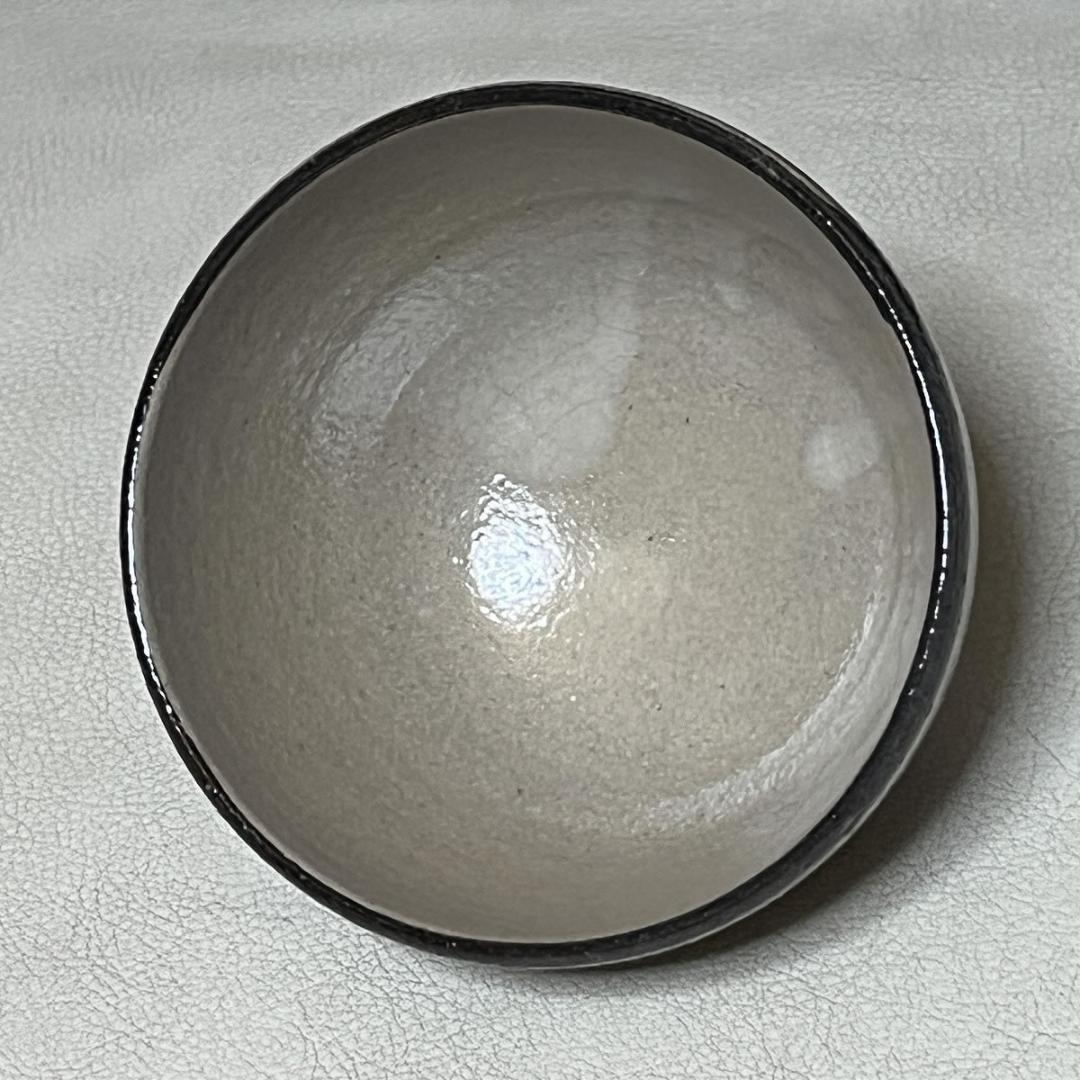 十三代 中里太郎右衛門 絵唐津 皮鯨 茶碗 共箱 抹茶碗 茶道具 【k3491】