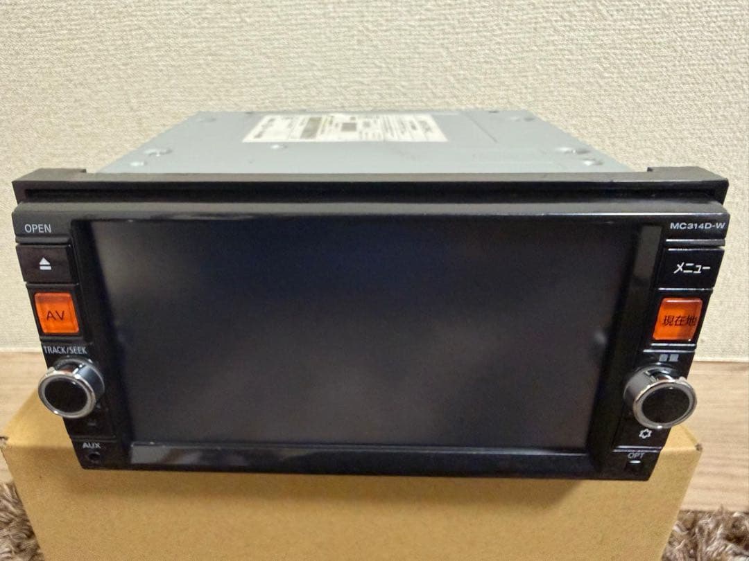 Nissan MC314D-W カーナビ Bluetooth 地図:2017