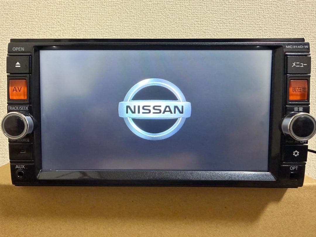 Nissan MC314D-W カーナビ Bluetooth 地図:2017